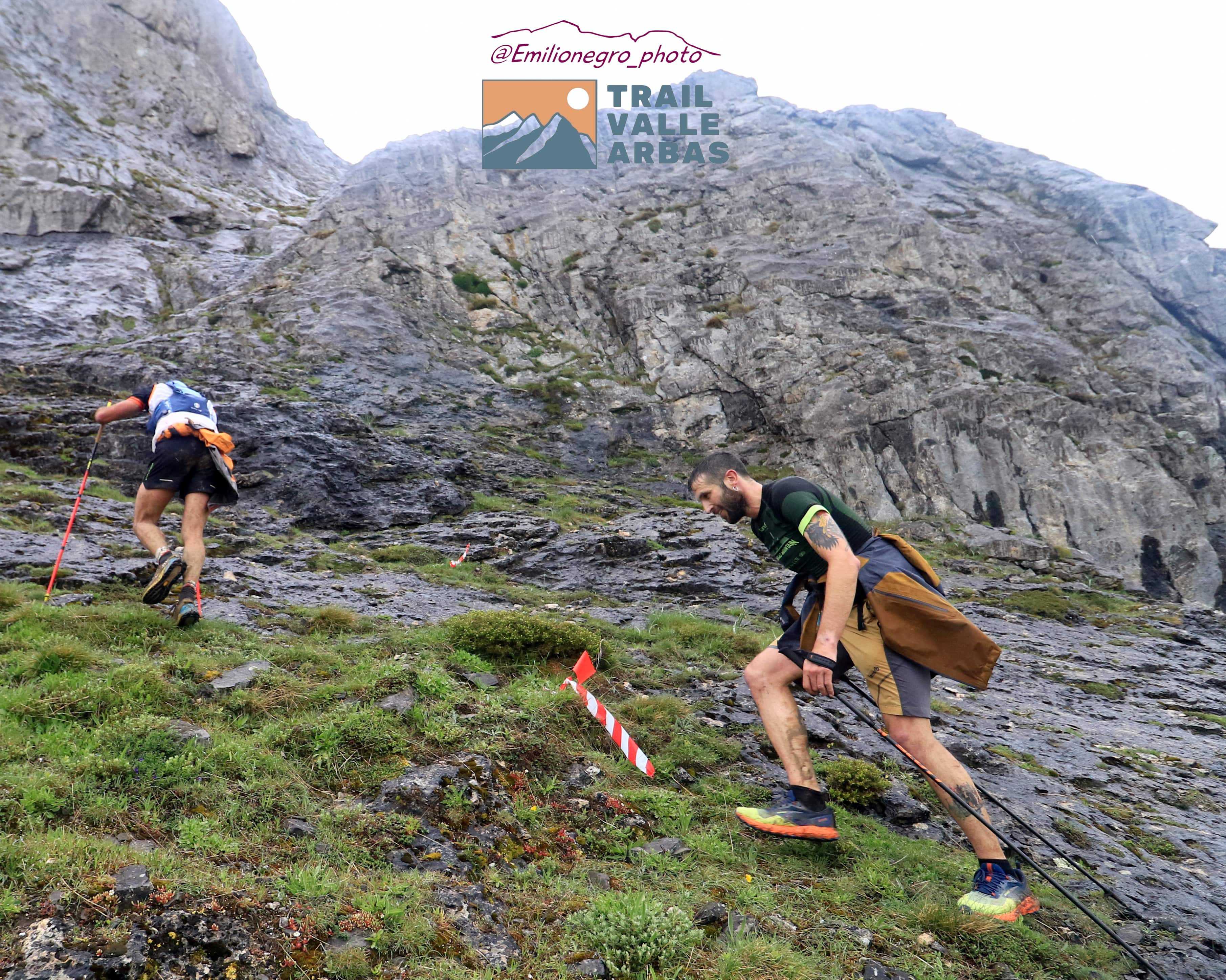 Vista panorámica del nuevo tramo por la Cresta de la Brazosa